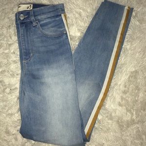NWT Garage high rise jeggings Mayfair blue